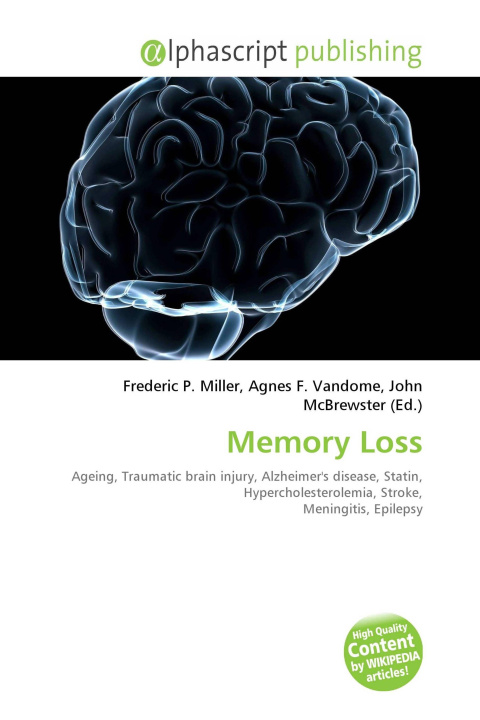 Kniha Memory Loss Agnes F. Vandome