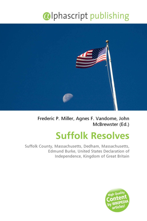 Knjiga Suffolk Resolves Agnes F. Vandome