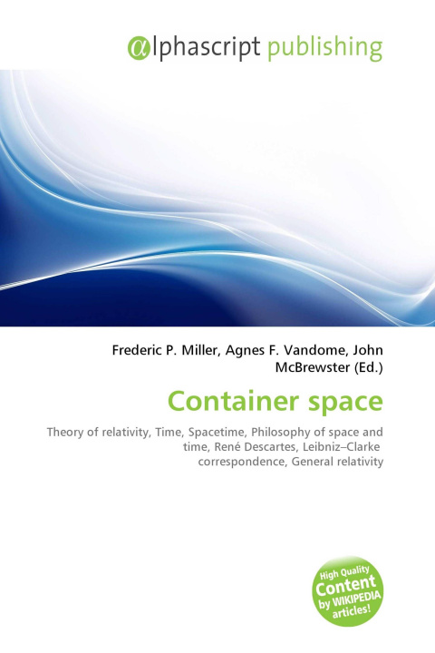 Kniha Container space Agnes F. Vandome