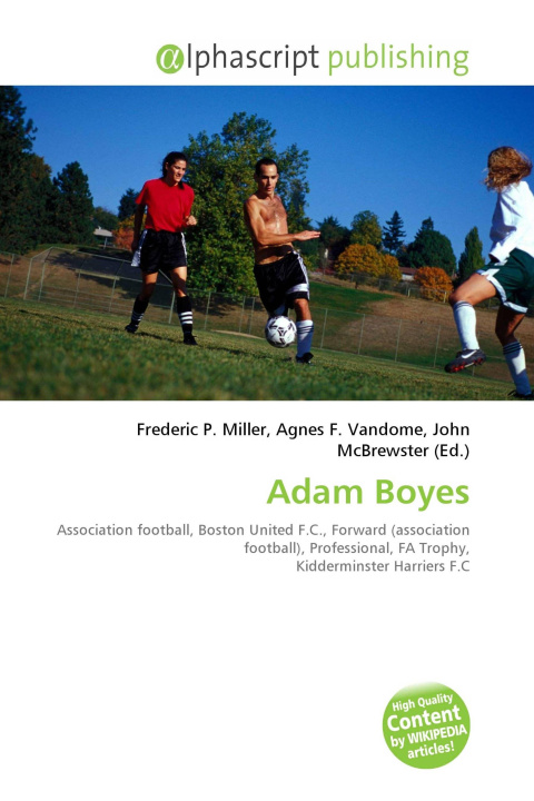 Book Adam Boyes Agnes F. Vandome