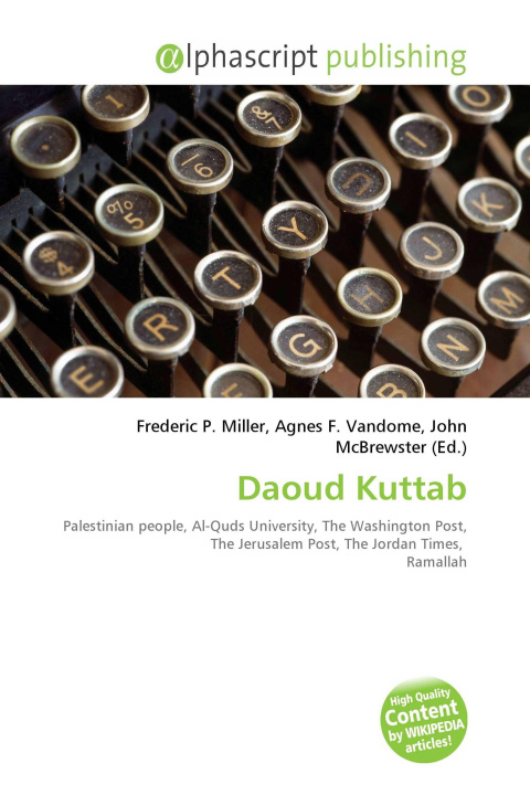 Kniha Daoud Kuttab Agnes F. Vandome