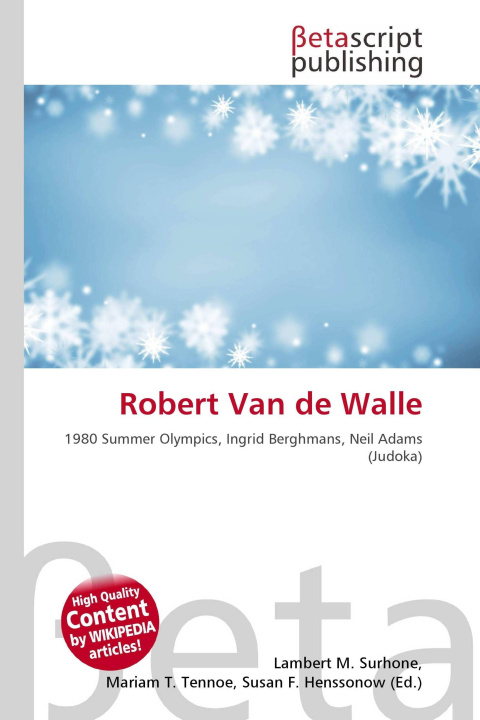 Knjiga Robert Van de Walle Mariam T. Tennoe