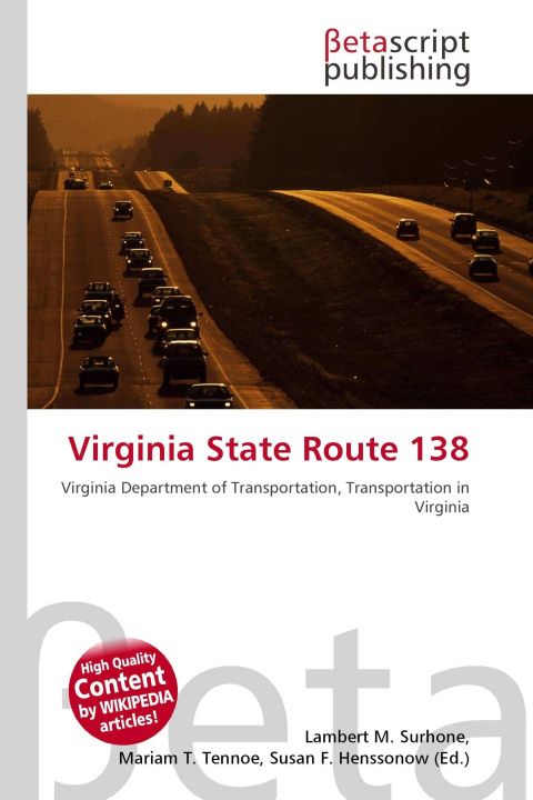 Книга Virginia State Route 138 Mariam T. Tennoe