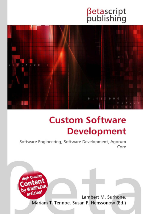 Knjiga Custom Software Development Mariam T. Tennoe