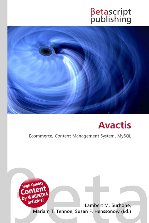 Kniha Avactis Mariam T. Tennoe