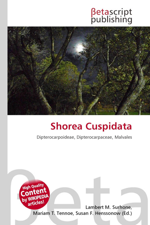 Kniha Shorea Cuspidata Mariam T. Tennoe