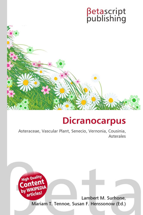 Kniha Dicranocarpus Mariam T. Tennoe