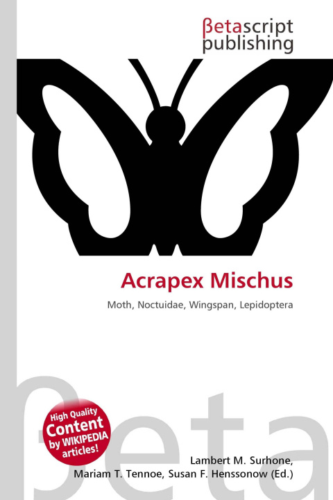 Kniha Acrapex Mischus Mariam T. Tennoe