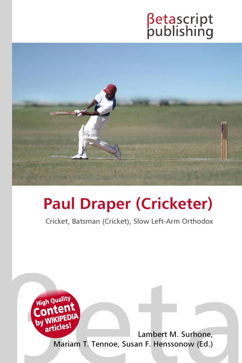 Knjiga Paul Draper (Cricketer) Mariam T. Tennoe