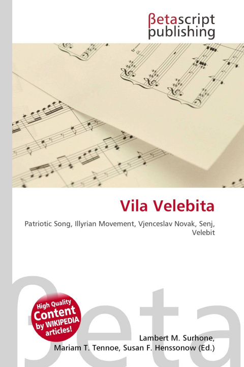 Book Vila Velebita Mariam T. Tennoe