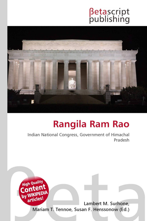 Knjiga Rangila Ram Rao Mariam T. Tennoe
