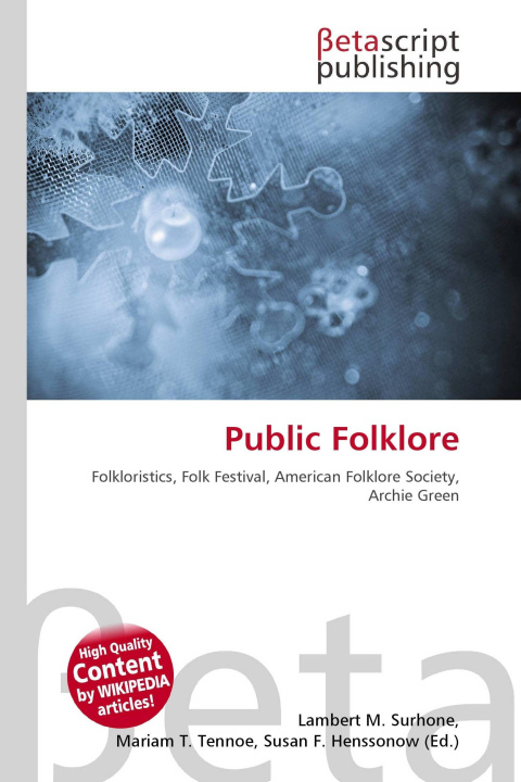 Kniha Public Folklore Mariam T. Tennoe