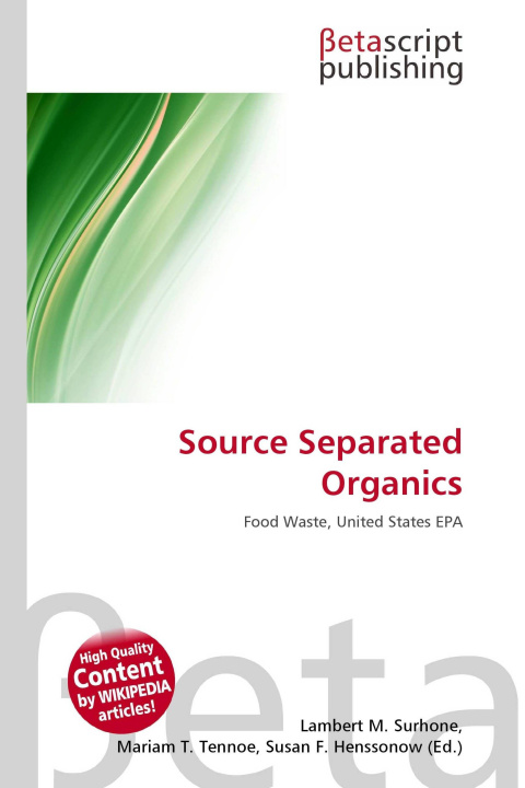 Kniha Source Separated Organics Mariam T. Tennoe