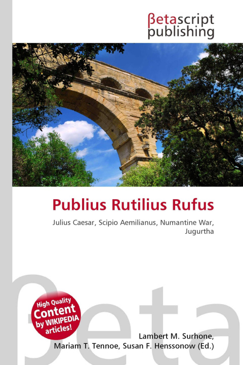 Книга Publius Rutilius Rufus Mariam T. Tennoe