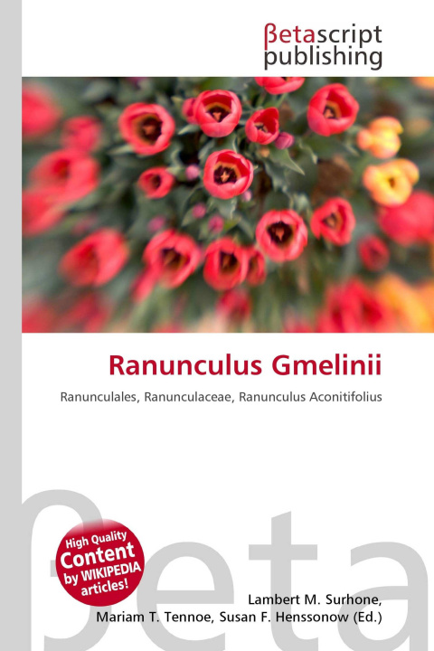 Kniha Ranunculus Gmelinii Mariam T. Tennoe