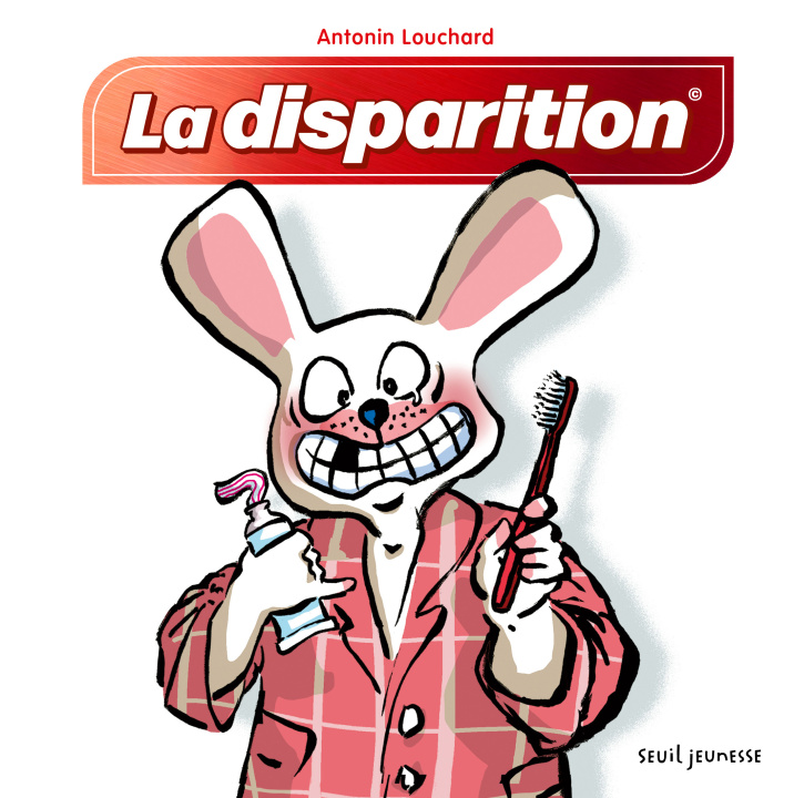 Book La Disparition Antonin Louchard