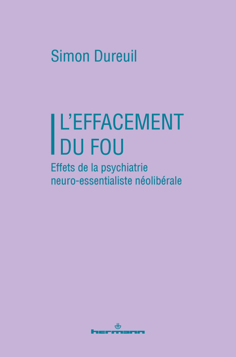 Книга L'effacement du fou Simon Dureuil