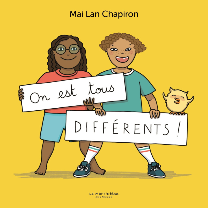 Knjiga On est tous différents ! Mai lan Chapiron