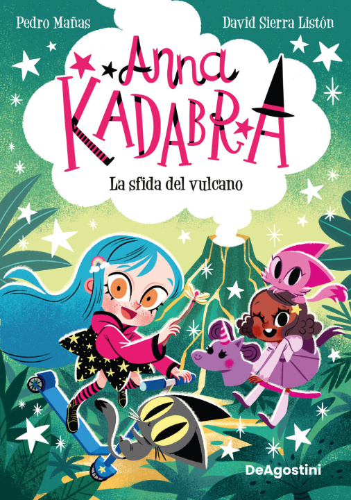 Kniha sfida del vulcano. Anna Kadabra Pedro Mañas