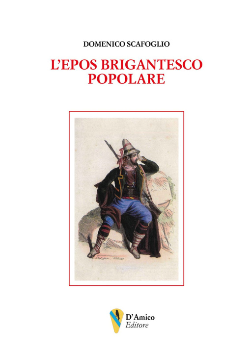 Knjiga epos brigantesco popolare Domenico Scafoglio