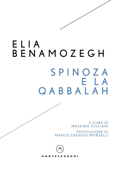 Kniha Spinoza e la Qabbalah Elia Benamozegh