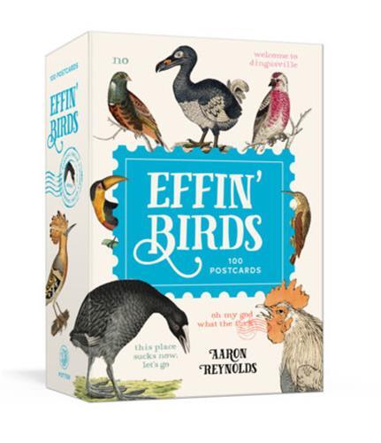 Book Effin' Birds: 100 Postcards REYNOLDS AARON