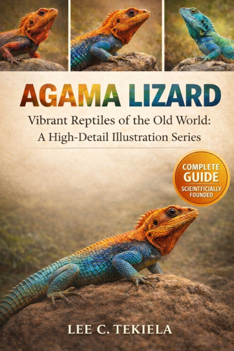 Kniha AGAMA LIZARD Lee c. tekiela