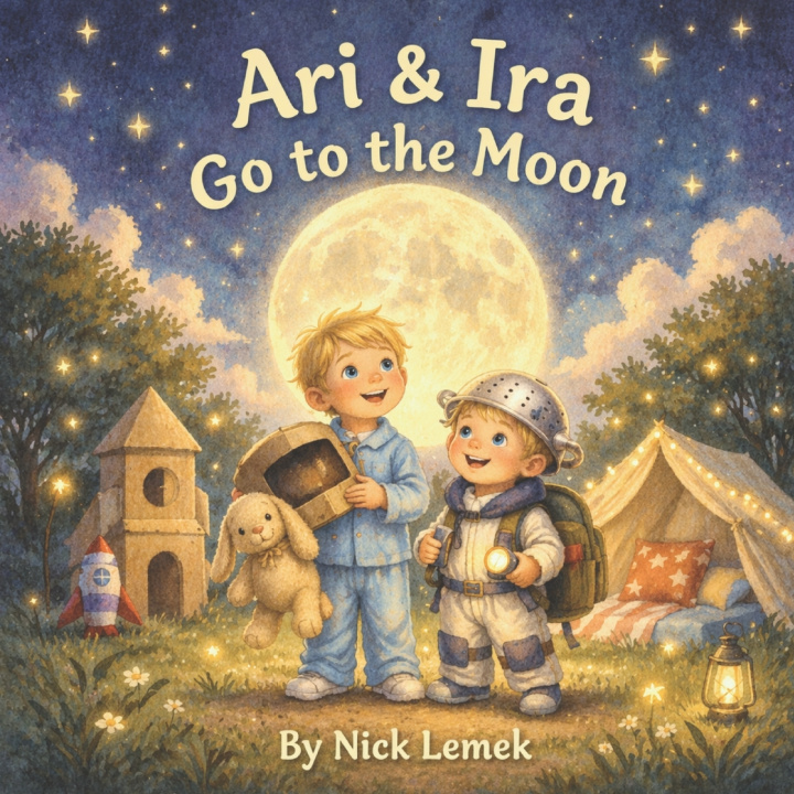 Kniha Ari & Ira Go to the Moon Nick Lemek
