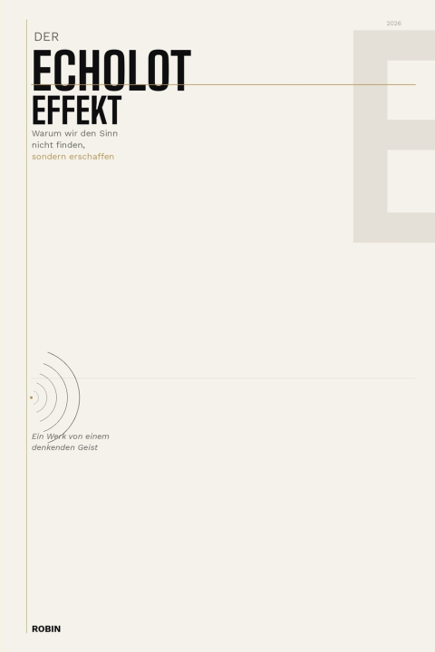 Kniha Der Echolot-Effekt Robin Limprecht