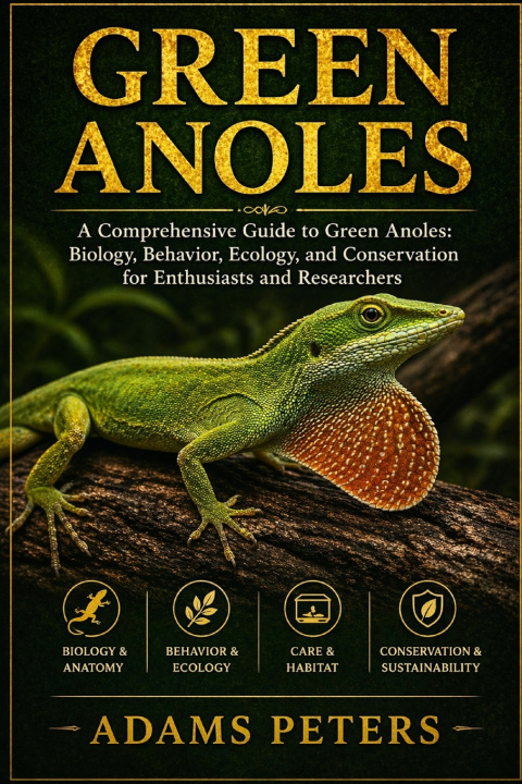Book GREEN ANOLES ADAMS PETERS