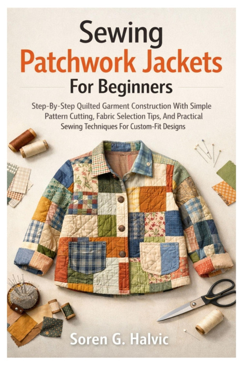 Kniha Sewing Patchwork Jackets For Beginners Soren G. Halvic