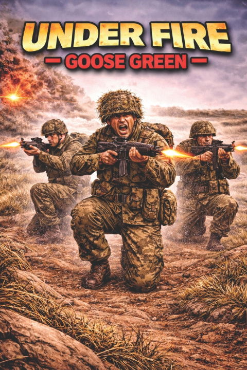 Kniha Under Fire - Goose Green Benandonner Publishing Original