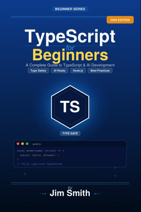 Book TypeScript for Beginners TypeScript Publishing