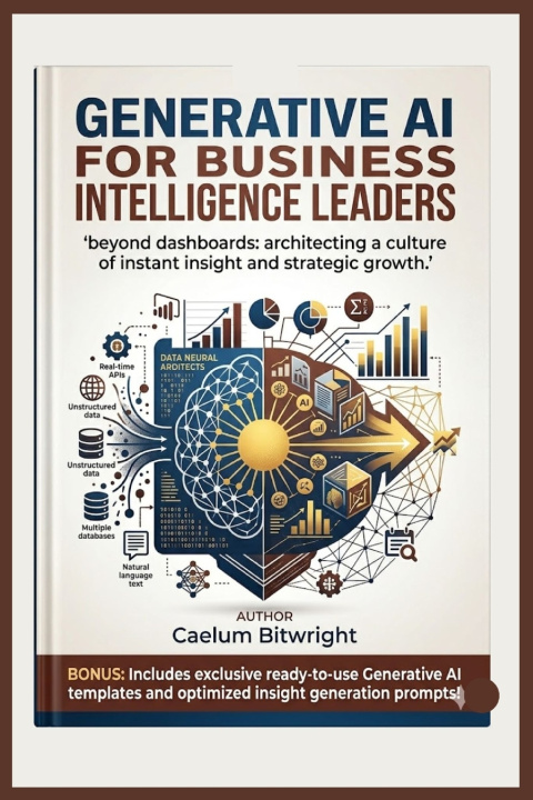 Book Generative AI for Business Intelligence Leaders Caelum Bitwright