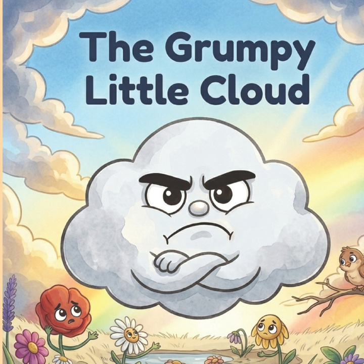 Kniha The Grumpy Little Cloud KreativaDream Publishing