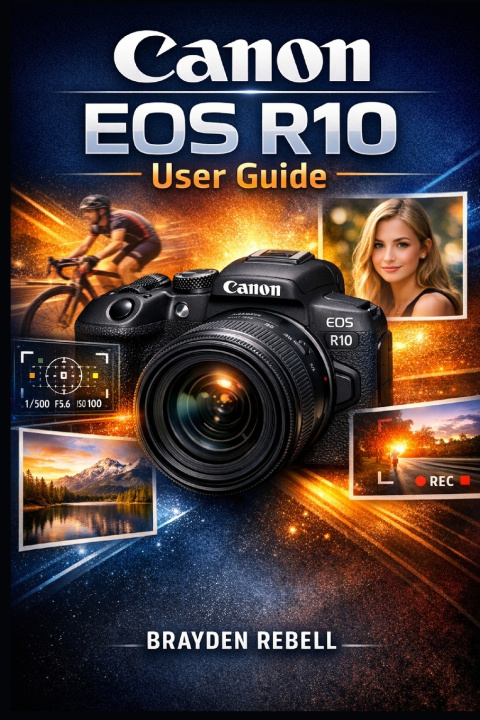 Book Canon EOS R10 User Guide BRAYDEN REBELL