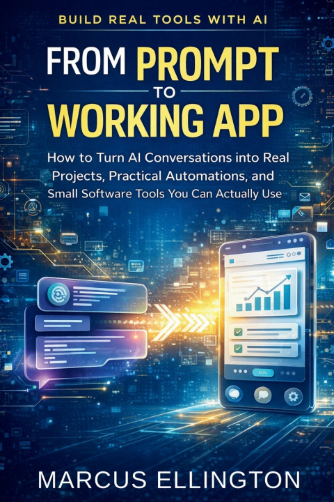 Libro From Prompt to Working App Marcus Ellington