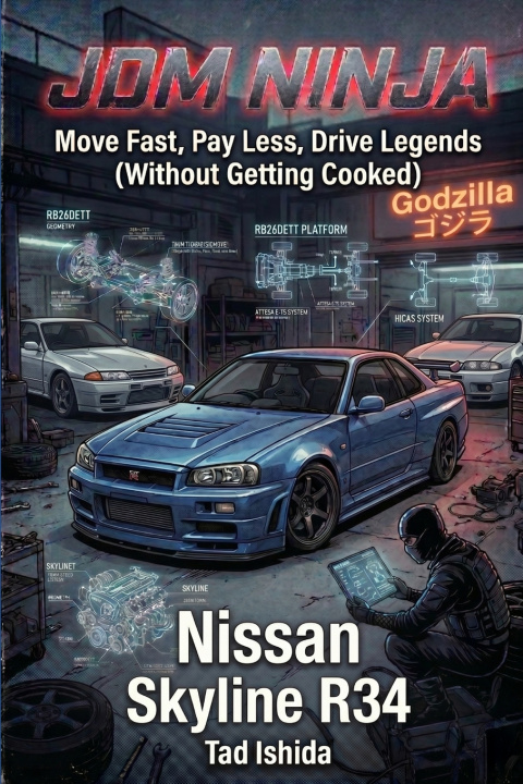 Kniha JDM Ninja Tad Ishida