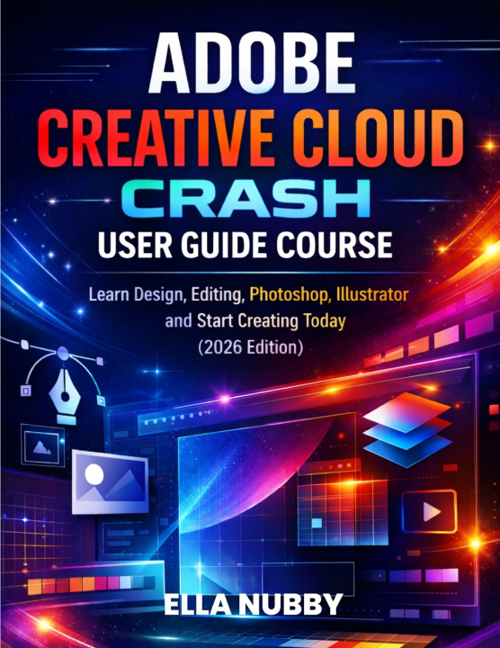 Kniha ADOBE CREATIVE CLOUD CRASH USER GUIDE COURSE Ella Nubby