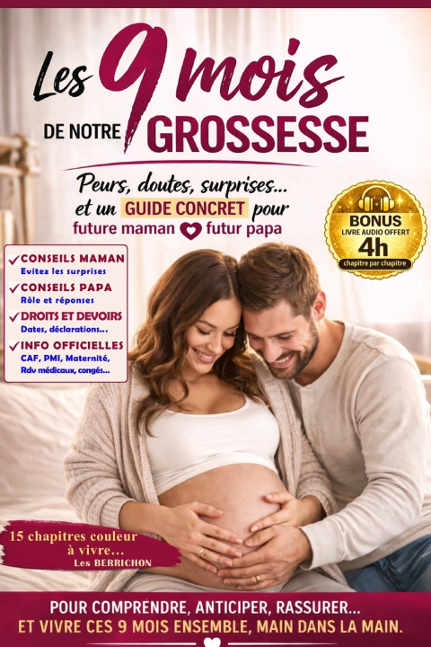 Книга Les 9 MOIS de NOTRE GROSSESSE Les Berrichon