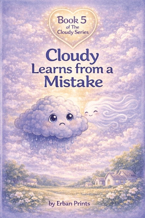 Kniha Cloudy Learns from a Mistake Erban Prints