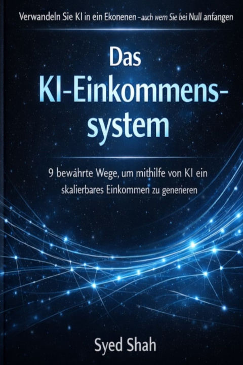 Kniha Das KI-Einkommenssystem Syed Shah
