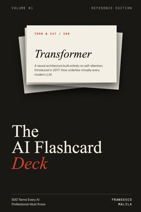 Kniha The AI Flashcard Deck Fransesco Malila