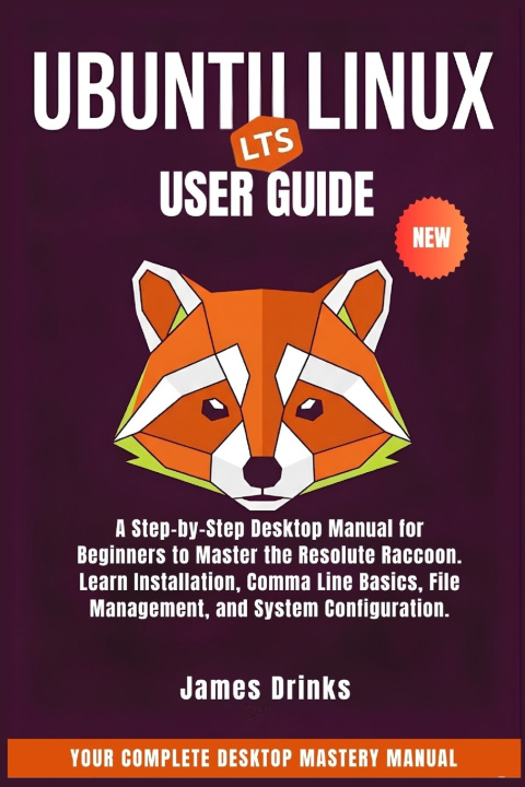 Boek Ubuntu Linux User Guide 2026 James Drinks