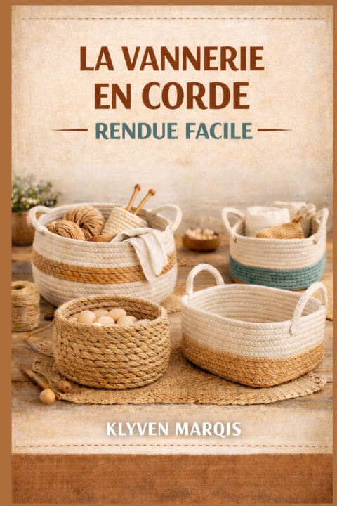 Libro LA VANNERIE EN CORDE RENDUE FACILE KLYVEN MARQIS
