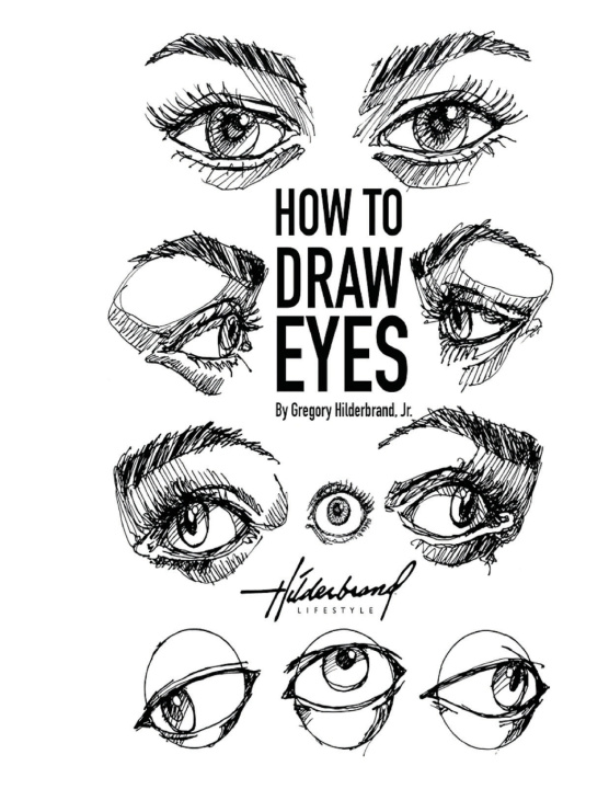Книга How to Draw Eyes Gregory Hilderbrand Jr