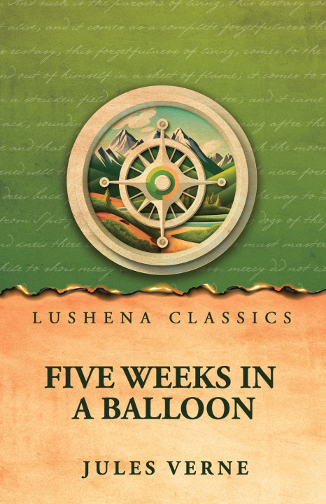 Kniha Five Weeks in a Balloon Jules Verne