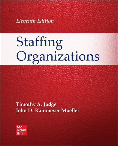 Buch Loose Leaf for Staffing Organizations Judge