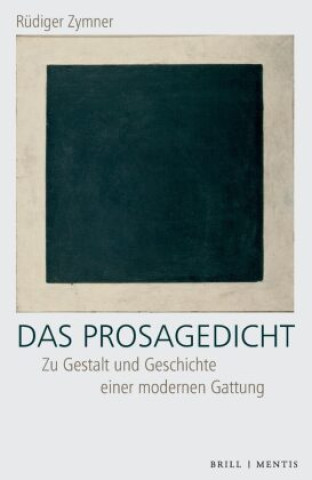 Book Das Prosagedicht Rüdiger Zymner
