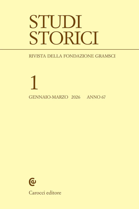 Knjiga Studi storici 